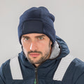 Navy - Back - Result Genuine Recycled Thinsulate Printer Beanie