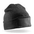 Black - Front - Result Genuine Recycled Thinsulate Printer Beanie
