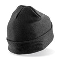 Black - Back - Result Genuine Recycled Thinsulate Printer Beanie