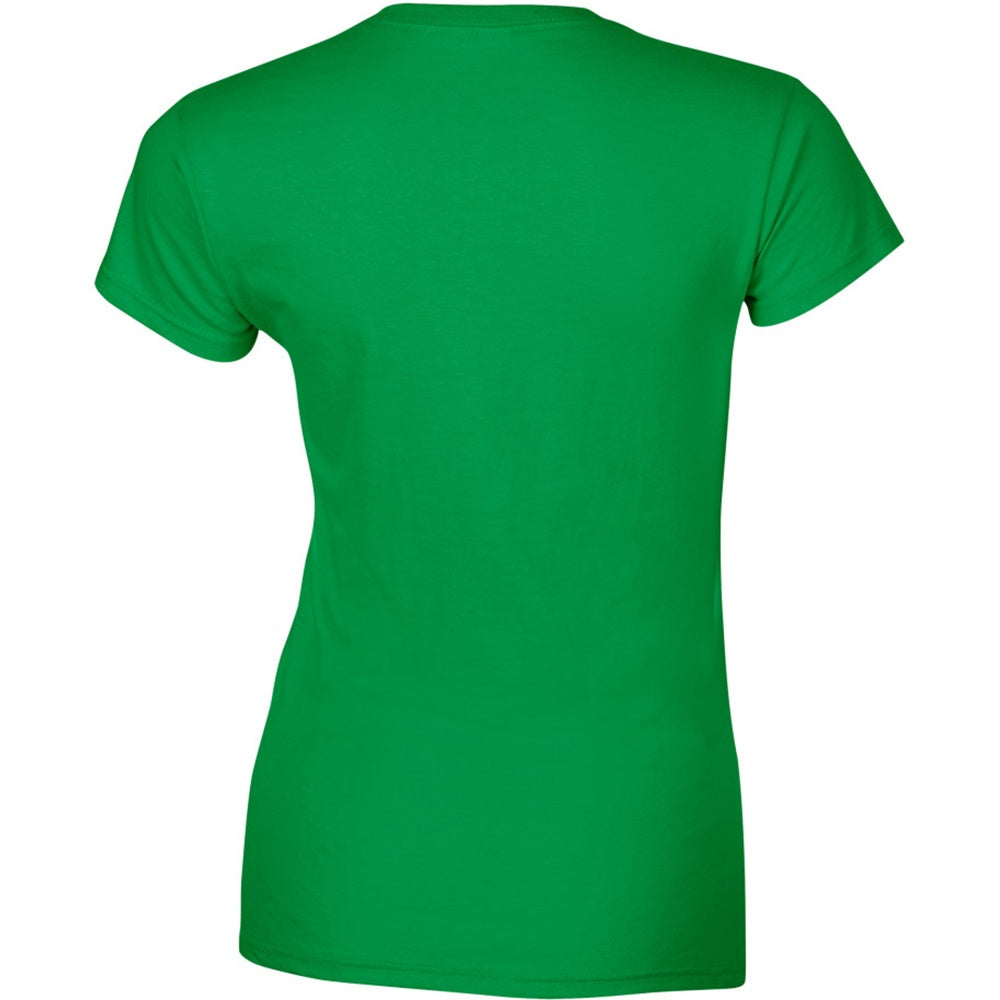 Irish Green - Back - Gildan Ladies Soft Style Short Sleeve T-Shirt