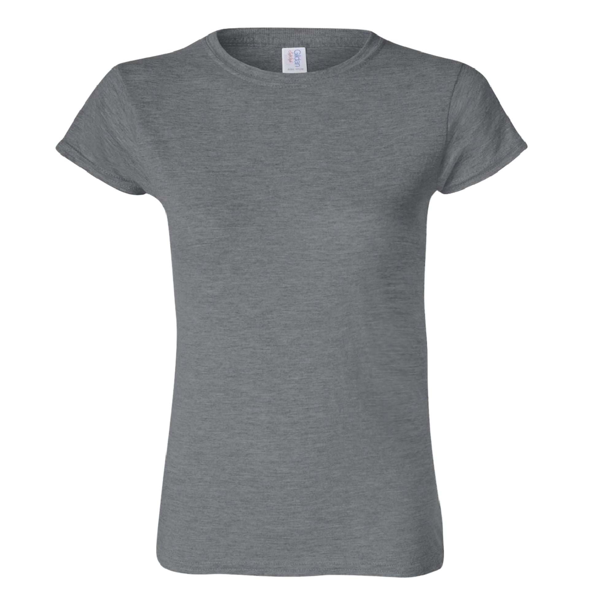 Red - Lifestyle - Gildan Ladies Soft Style Short Sleeve T-Shirt