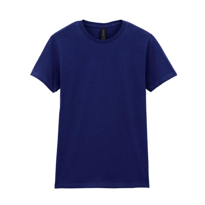 Navy Blue - Front - Gildan Ladies Soft Style Short Sleeve T-Shirt