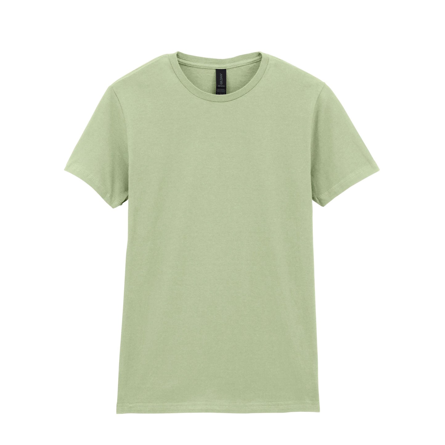Pistachio - Front - Gildan Ladies Soft Style Short Sleeve T-Shirt