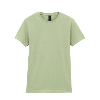 Pistachio - Front - Gildan Ladies Soft Style Short Sleeve T-Shirt