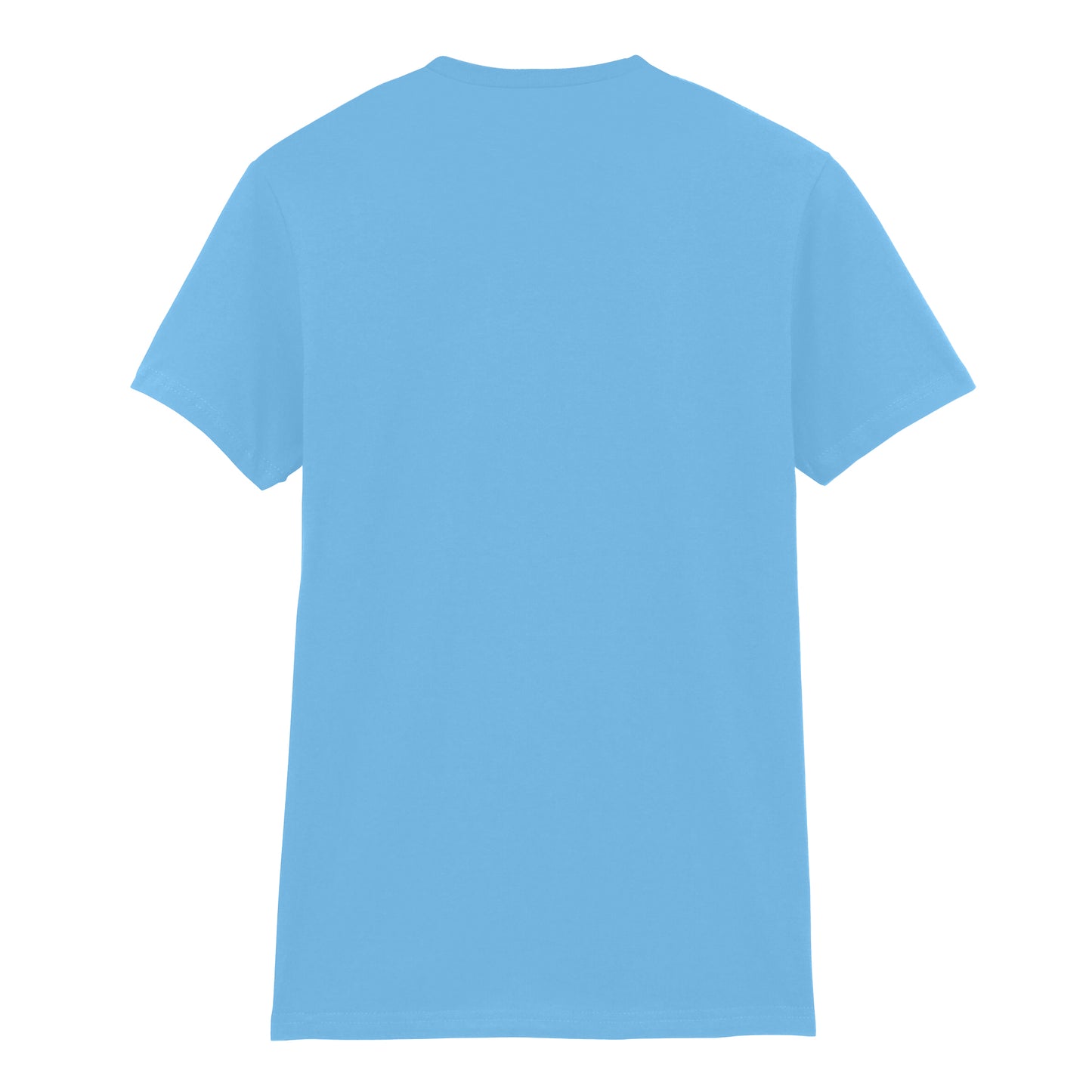 Sky Blue - Back - Gildan Ladies Soft Style Short Sleeve T-Shirt