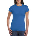 Royal - Side - Gildan Ladies Soft Style Short Sleeve T-Shirt