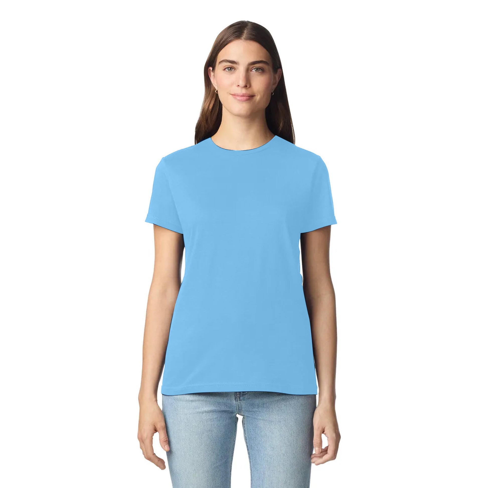 Royal - Side - Gildan Ladies Soft Style Short Sleeve T-Shirt