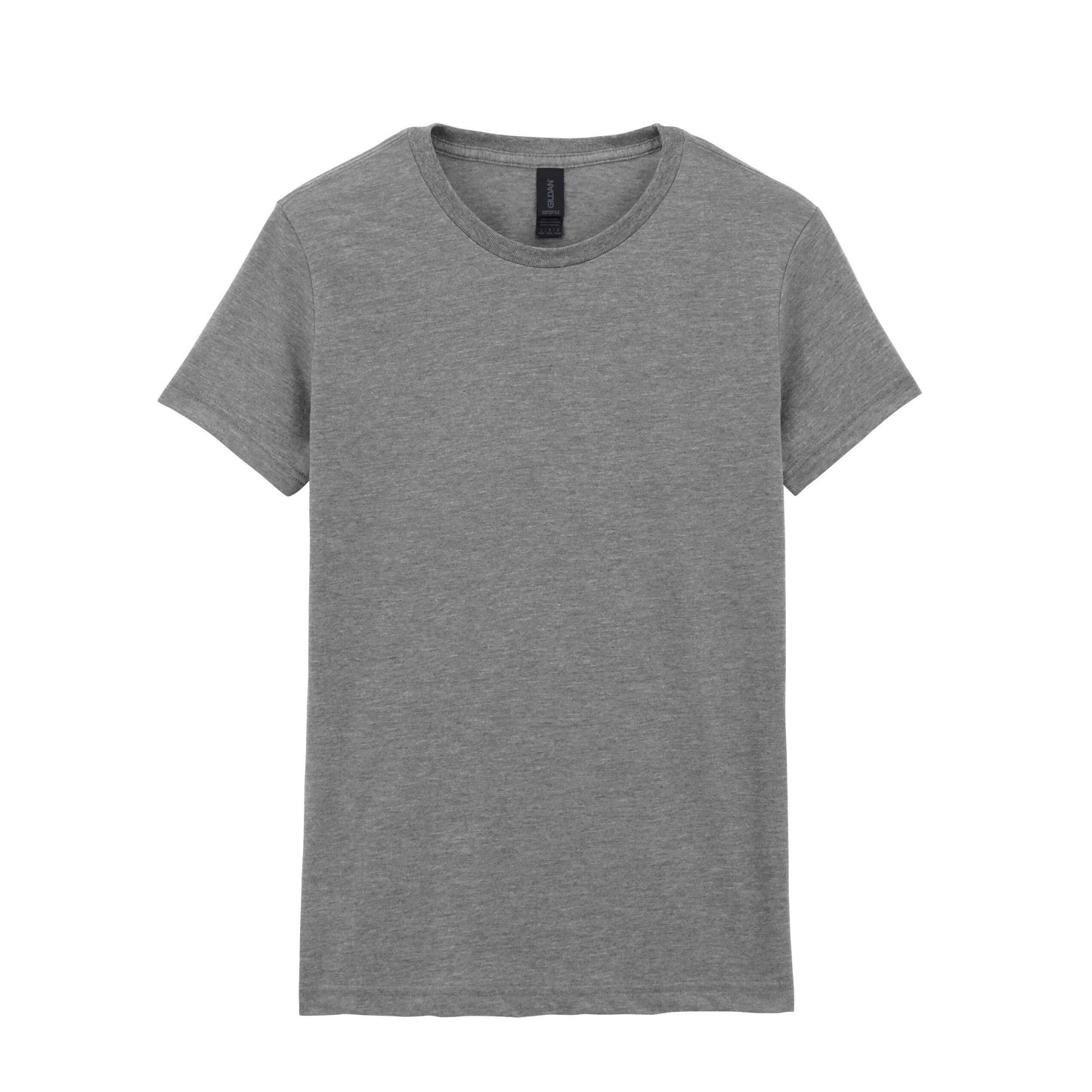 Sport Grey - Front - Gildan Ladies Soft Style Short Sleeve T-Shirt