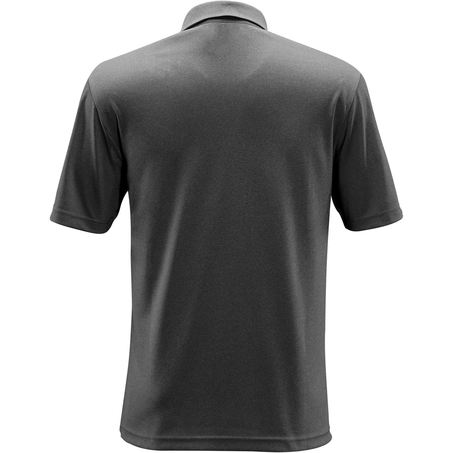 Charcoal Heather - Back - Stormtech Mens Minstral Polo Shirt