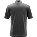 Charcoal Heather - Back - Stormtech Mens Minstral Polo Shirt