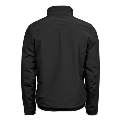 Black - Back - Tee Jays Mens All Weather Jacket