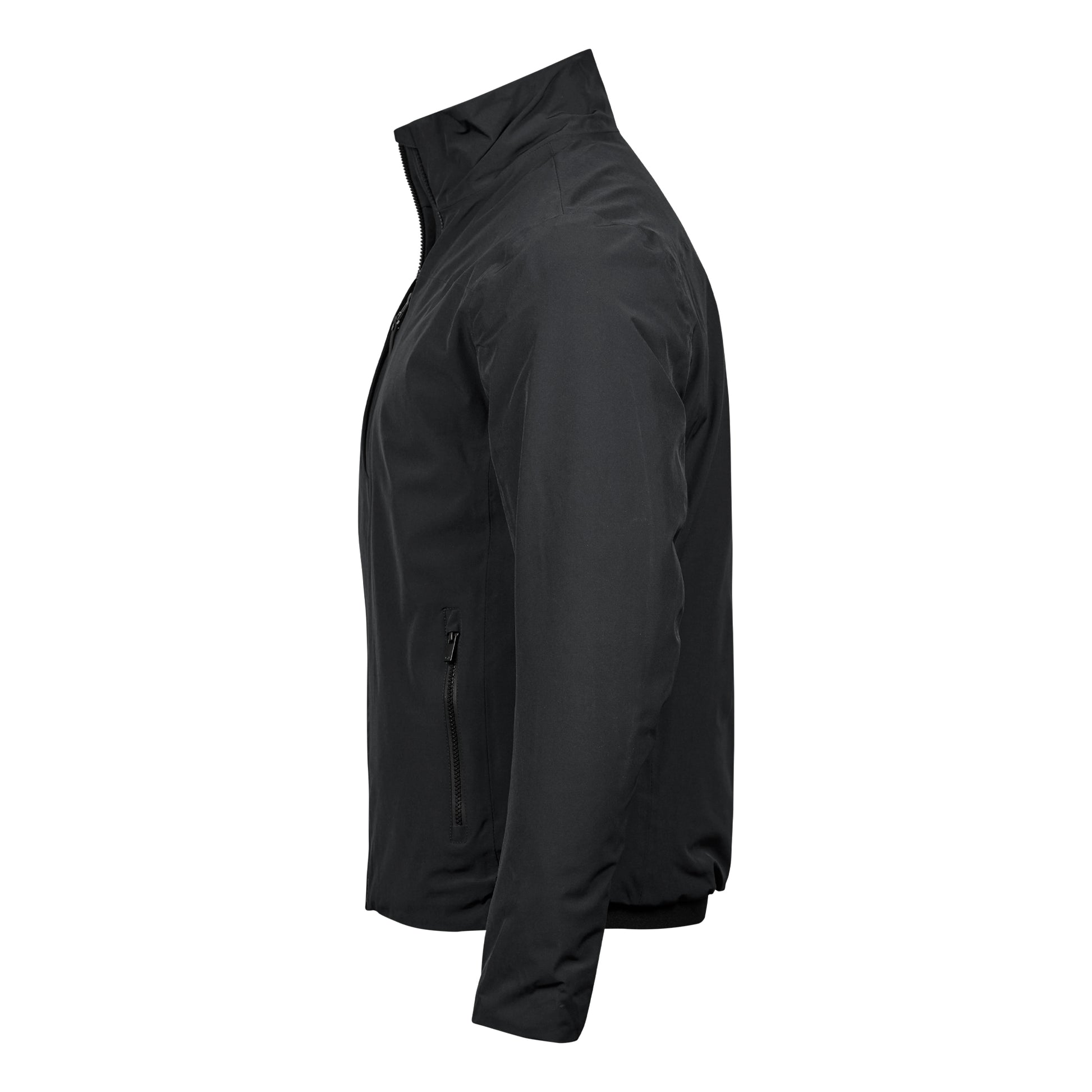 Black - Side - Tee Jays Mens All Weather Jacket