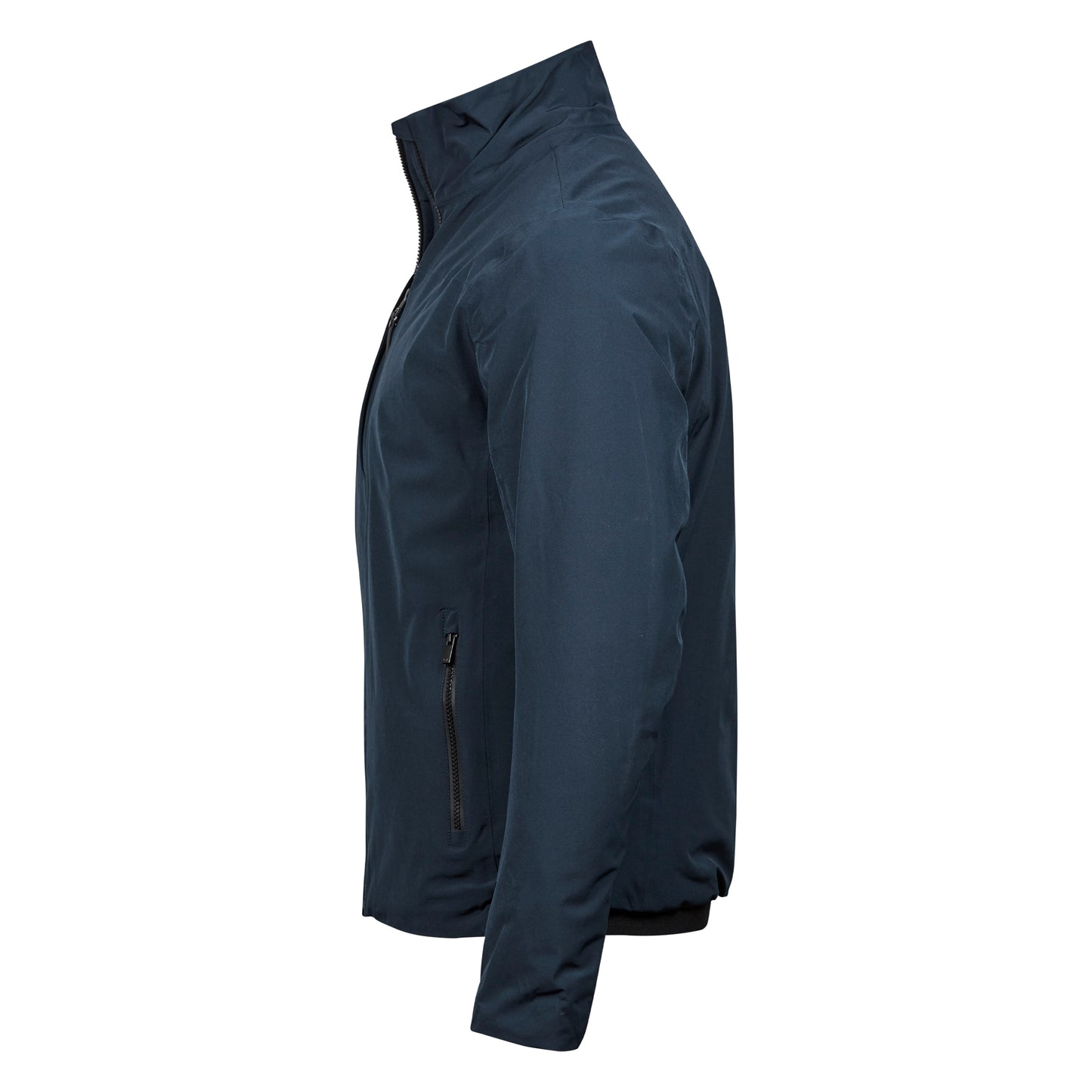 Navy - Side - Tee Jays Mens All Weather Jacket