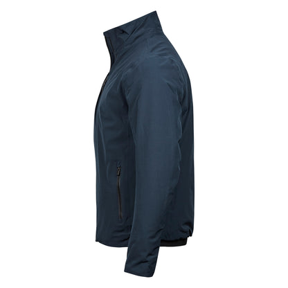 Navy - Side - Tee Jays Mens All Weather Jacket