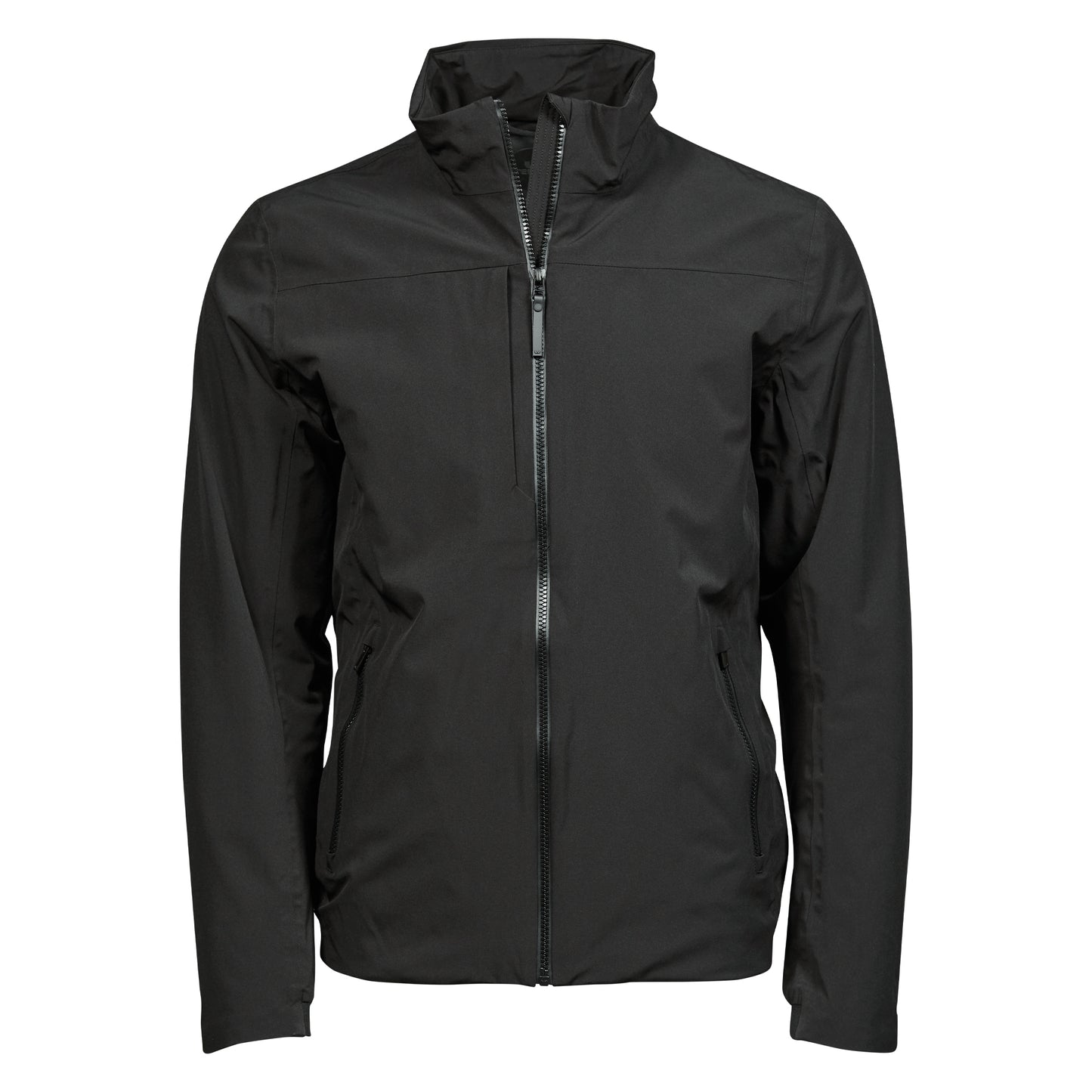 Black - Front - Tee Jays Mens All Weather Jacket