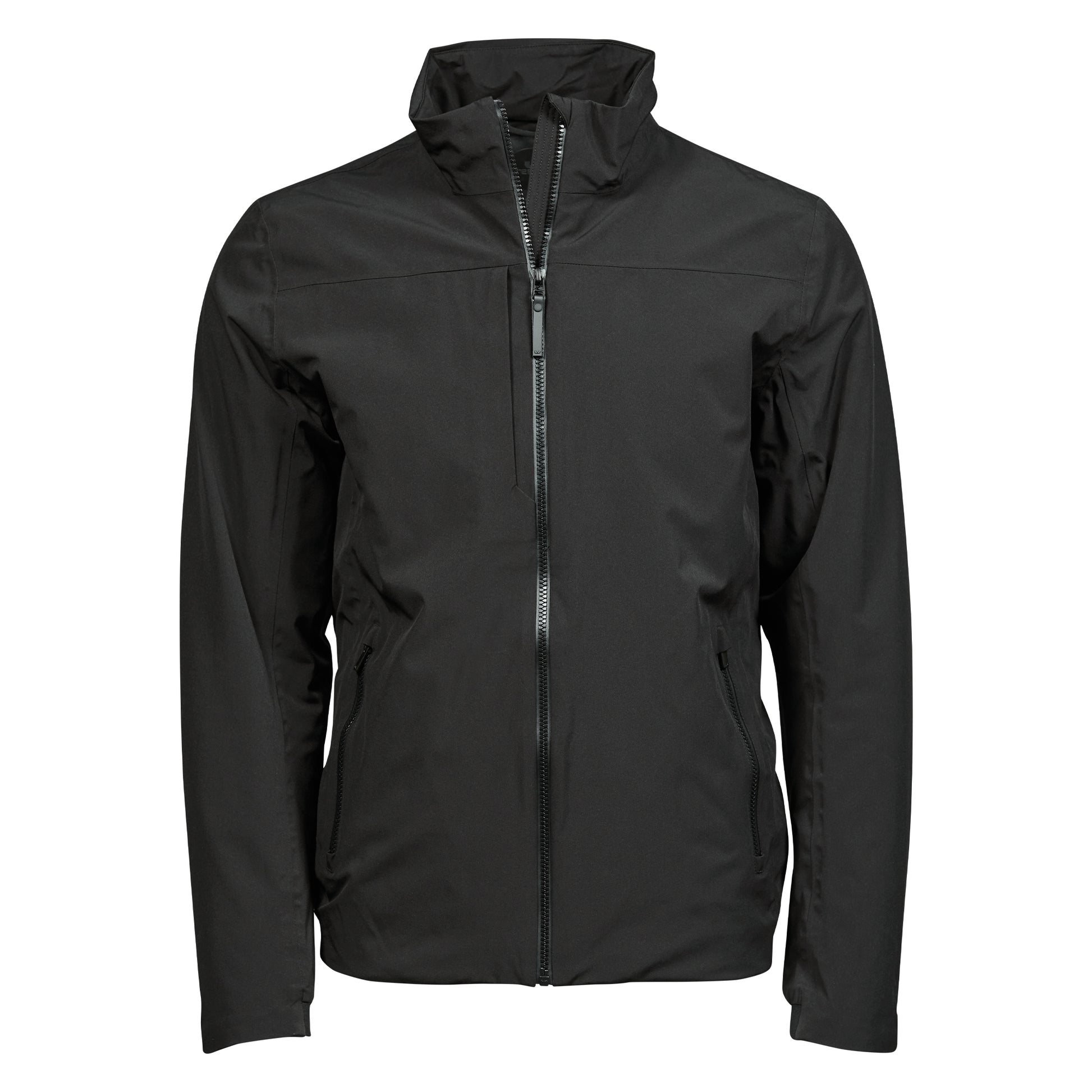 Black - Front - Tee Jays Mens All Weather Jacket