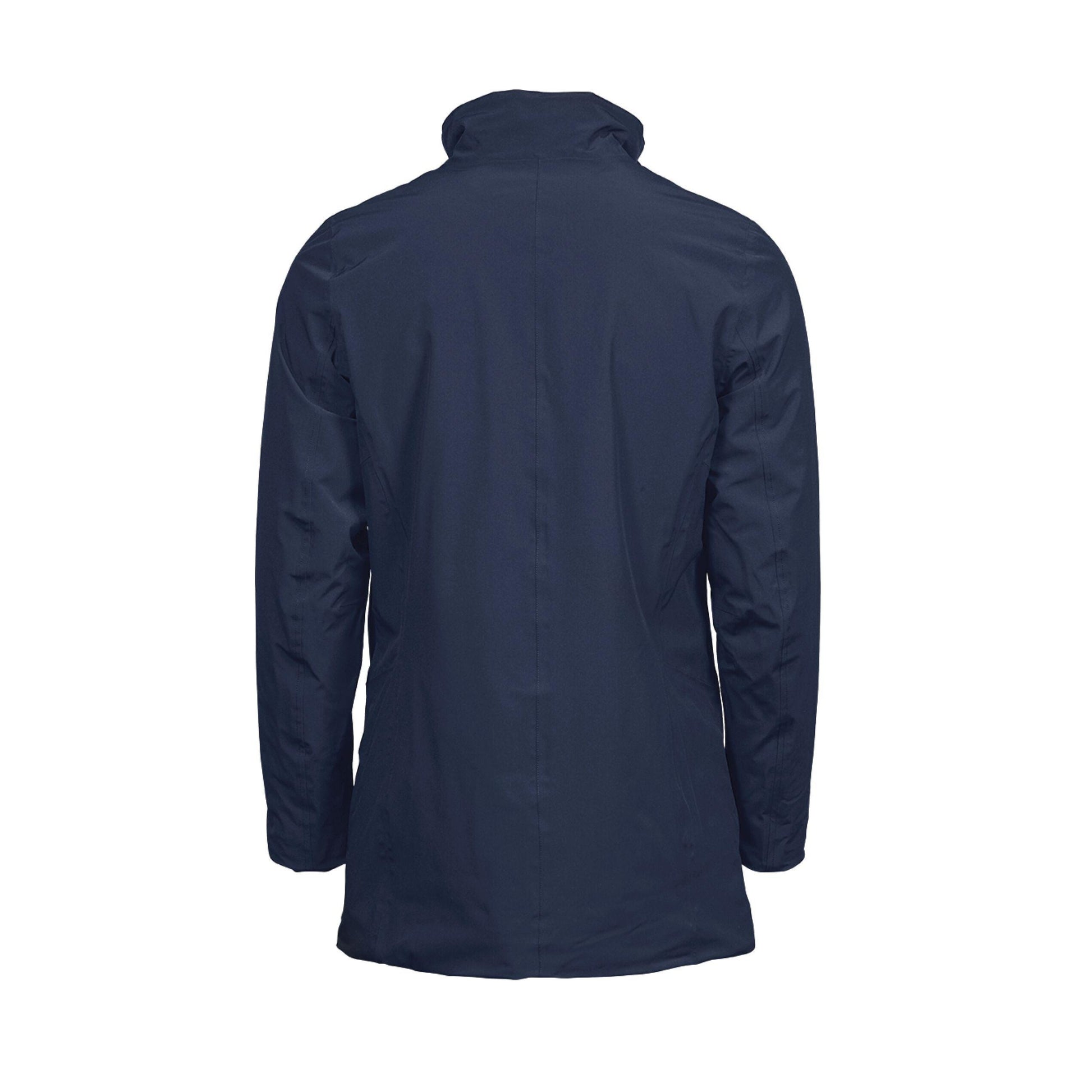 Deep Navy - Back - Tee Jays Mens All Weather Parka