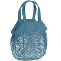 Airforce Blue - Front - Westford Mill Mini Organic Cotton Tote