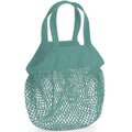 Sage Green - Front - Westford Mill Mini Organic Cotton Tote