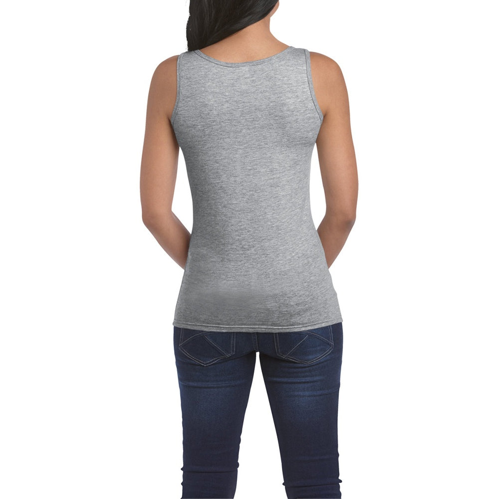 Sport Grey (RS) - Lifestyle - Gildan Ladies Soft Style Tank Top Vest
