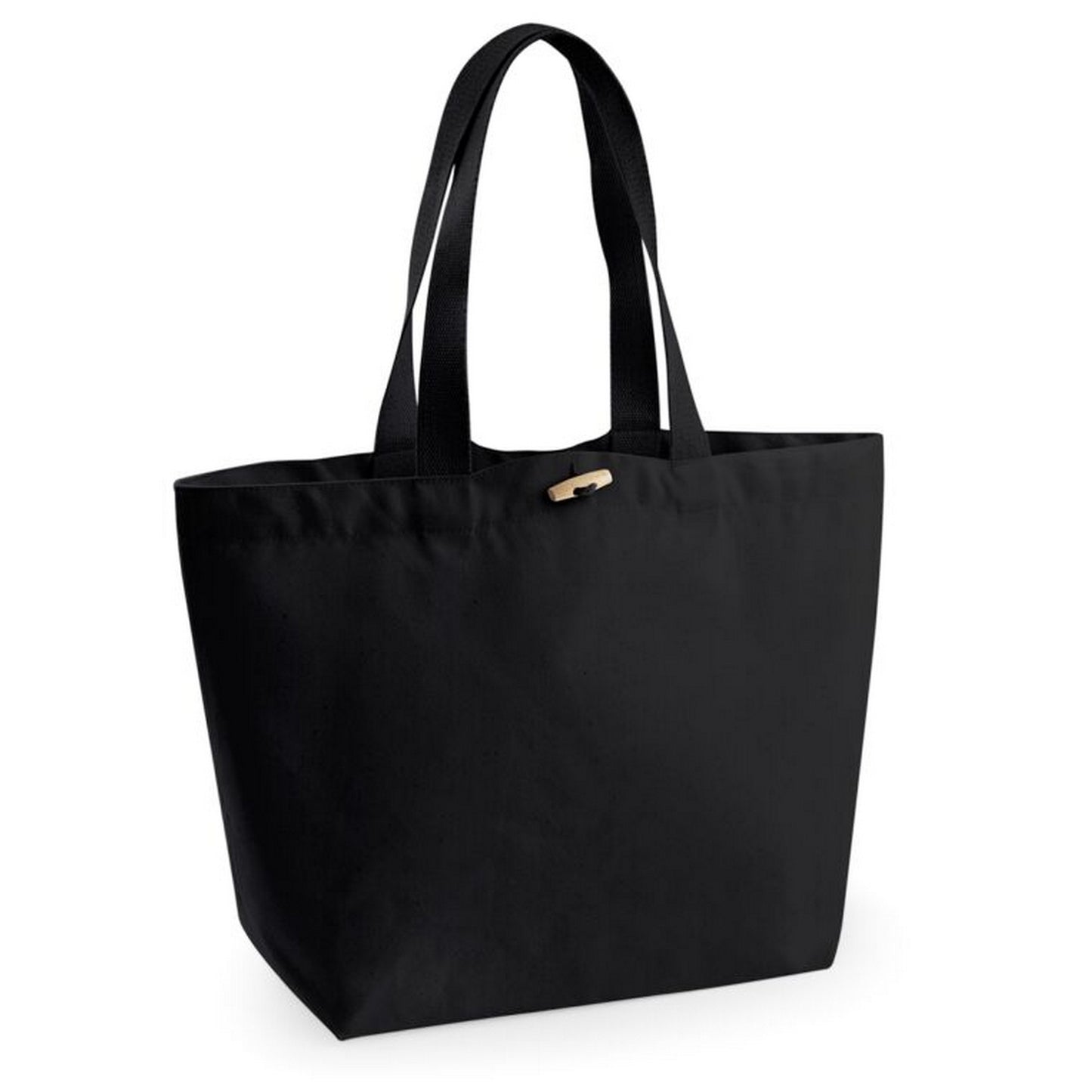 Black - Front - Westford Mill Marina Organic Cotton Tote