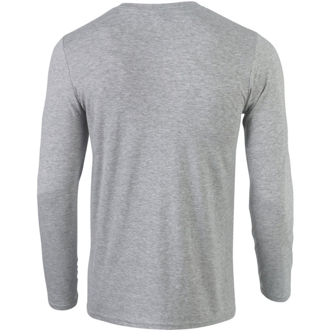 Sport Grey (RS) - Lifestyle - Gildan Mens Soft Style Long Sleeve T-Shirt