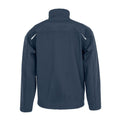 Navy - Back - Result Genuine Recycled Mens Printable 3 Layer Soft Shell Jacket