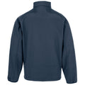 Navy - Back - Result Genuine Recycled Mens Printable Soft Shell Jacket