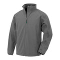 Workguard Grey - Front - Result Genuine Recycled Mens Printable Soft Shell Jacket