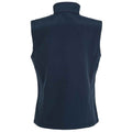 Navy - Back - Result Genuine Recycled Womens-Ladies Softshell Body Warmer