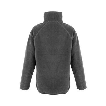 Grey - Back - Result Genuine Recycled Childrens-Kids Microfleece Top