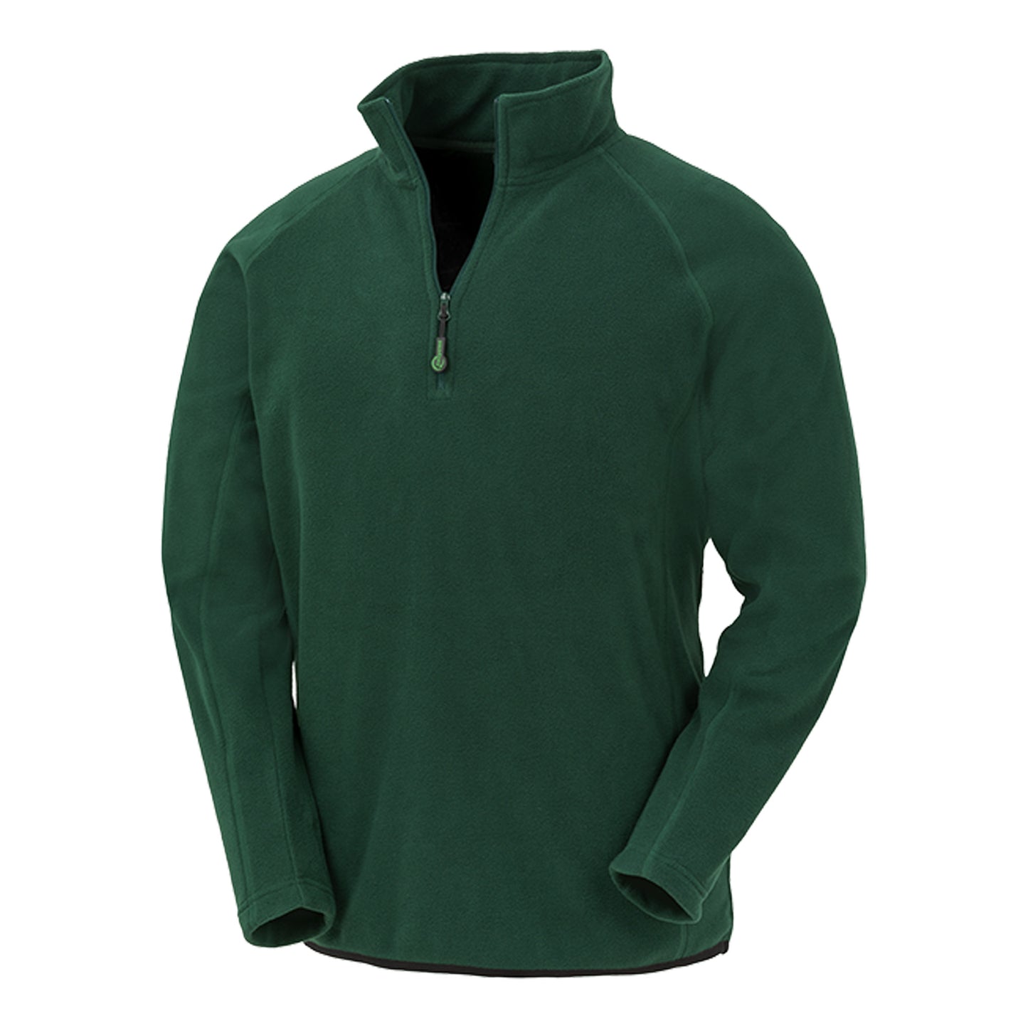 Forest Green - Front - Result Genuine Recycled Unisex Adult Microfleece Top