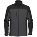 Dolphin-Black - Front - Stormtech Mens Cascades Soft Shell Jacket