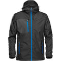 Black-Azure Blue - Front - Stormtech Mens Olympia Soft Shell Jacket