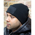 Navy - Back - Result Genuine Recycled Unisex Adult Double Knit Beanie