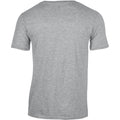Sport Grey (RS) - Back - Gildan Mens Soft Style V-Neck Short Sleeve T-Shirt