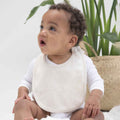 Natural - Back - Babybugz Baby Single Layer Bib