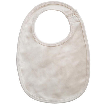 Natural - Front - Babybugz Baby Single Layer Bib