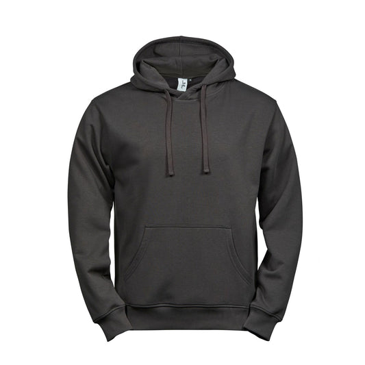 Dark Grey - Front - Tee Jays Mens Power Hoodie