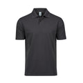 Dark Grey - Front - Tee Jays Mens Power Polo Shirt