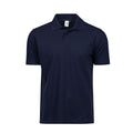 Navy Blue - Front - Tee Jays Mens Power Polo Shirt