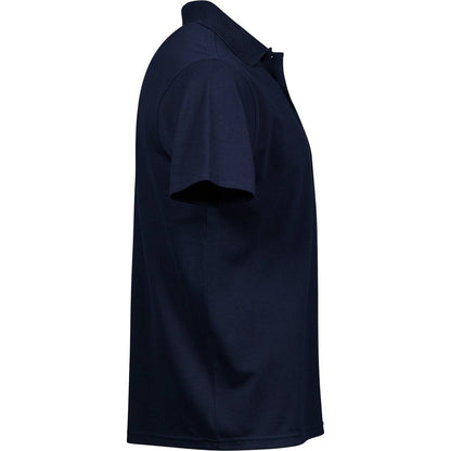 Navy Blue - Side - Tee Jays Mens Power Polo Shirt