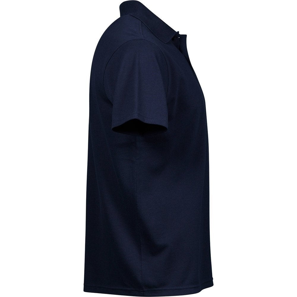 Navy Blue - Side - Tee Jays Mens Power Polo Shirt