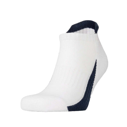 White-Navy - Front - Spiro Unisex Adult Sports Socks (Pack of 3)
