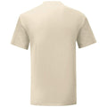 Natural - Back - Fruit of the Loom Mens Iconic 150 T-Shirt