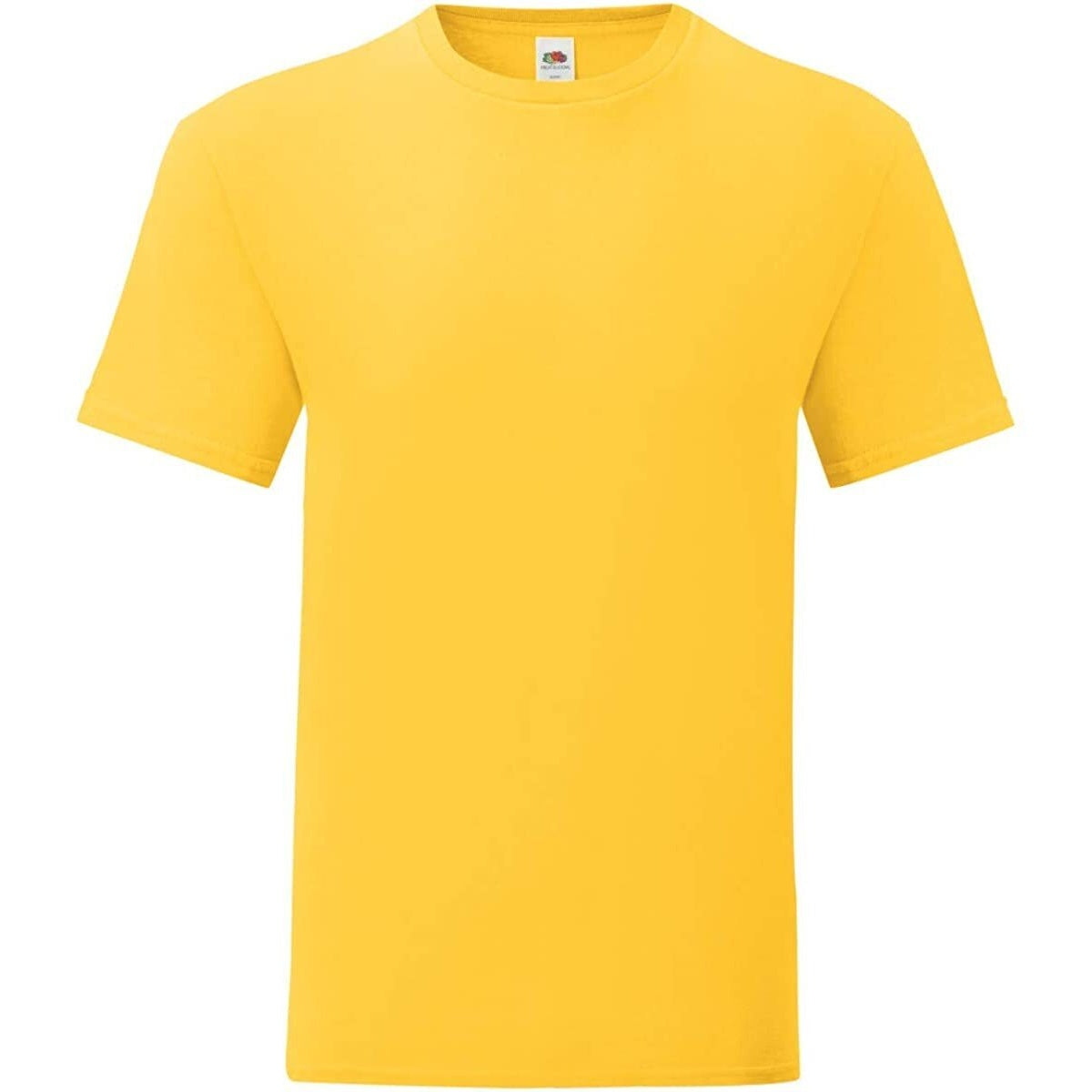 Sunflower Yellow - Front - Fruit of the Loom Mens Iconic 150 T-Shirt