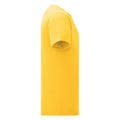 Sunflower Yellow - Side - Fruit of the Loom Mens Iconic 150 T-Shirt
