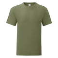 Olive - Front - Fruit of the Loom Mens Iconic T-Shirt