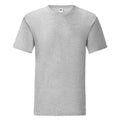Grey - Front - Fruit of the Loom Mens Iconic 150 T-Shirt