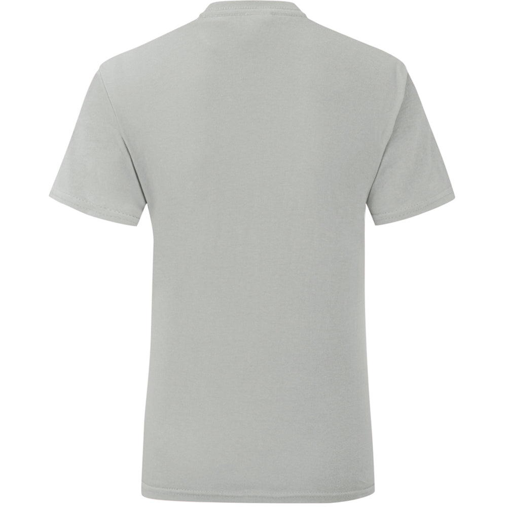 Grey - Back - Fruit of the Loom Mens Iconic 150 T-Shirt